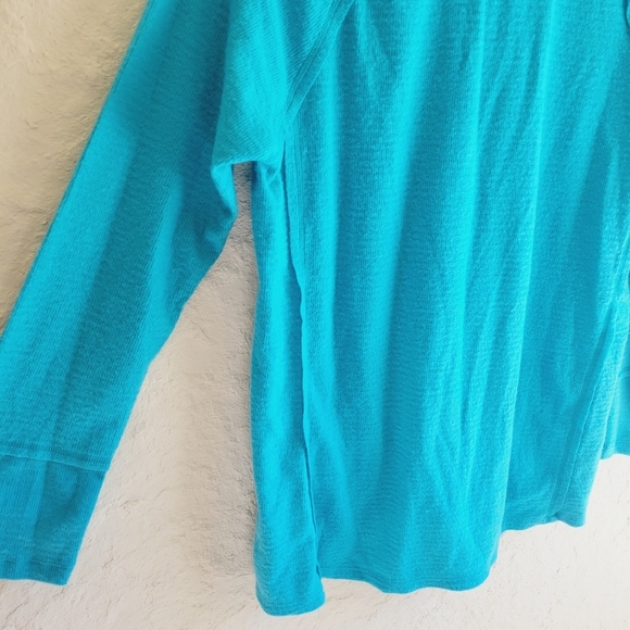 Wildfox Haley Brushed Sweater in Peacock Teal Super Soft Medium - Picture 10 of 11